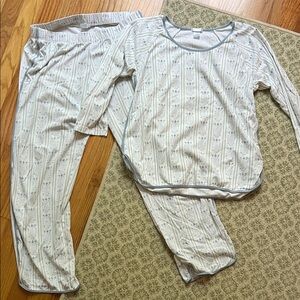 Lake Pajama Short Sleeve Long Pant M